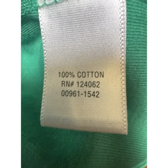 Christopher & Banks Women's Size L Irish Theme Cotton 3/4 Sleeve Cotton Shirt - Picture 15 of 15